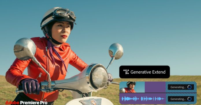 Adobe launches Premiere Pro’s generative AI video extender
