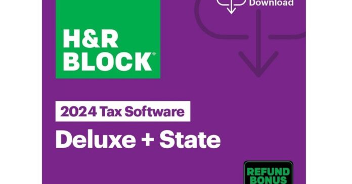 H&R Block 50% Off on Amazon