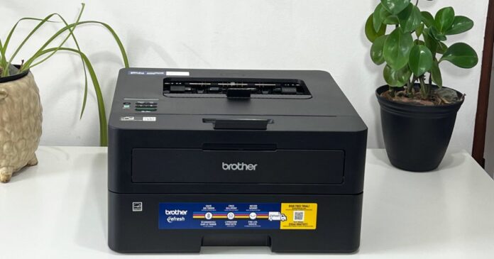 Rephrase single title from this title 
		Brother HL-L2460DW review: A impressively fast budget monochrome laser printer	
 . And it must return only title i dont want any extra information or introductory text with title e.g: 