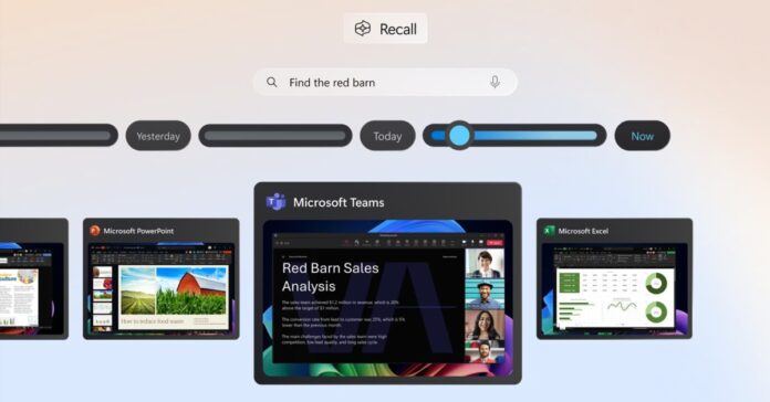 Rephrase single title from this title Microsoft launches Recall and AI-powered Windows search for Copilot Plus PCs
 . And it must return only title i dont want any extra information or introductory text with title e.g: 