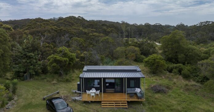Tiny Home for Family Living on Wheels