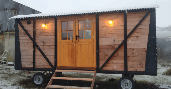 1940s Railroad Car Turned Tiny Home