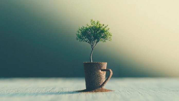 Coffee Waste Fuels 3D-Printed Design