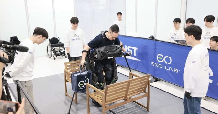Exoskeleton Helps Paralyzed Patients Walk