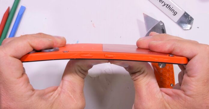 Nothing's new CMF phone durability test