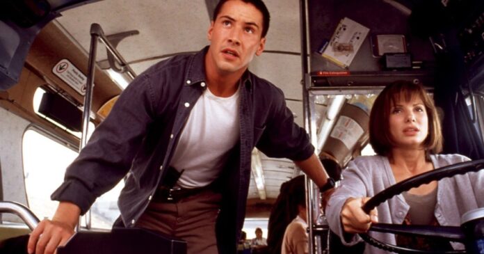 Rephrase single title from this title 
		Speed reunion: Keanu Reeves & Sandra Bullock teaming up for new thriller	
 . And it must return only title i dont want any extra information or introductory text with title e.g: 