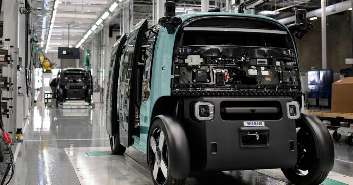 Amazon's Zoox to Roll Out 10,000 Robotaxis Annually