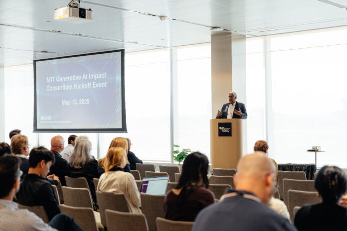 MIT Hosts AI Innovation Showcase at Generative AI Impact Consortium Launch