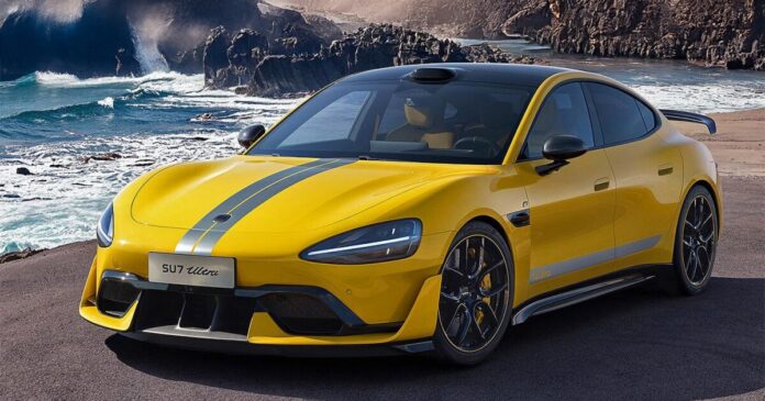 Nürburgring Record-Setting 4-Door Electric Vehicle