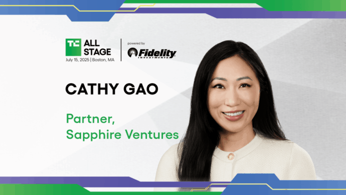 TechCrunch All Stage 2025 Cathy Gao