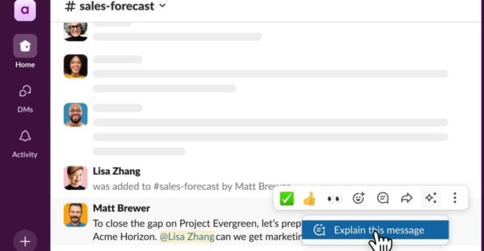 Slack's AI Deciphers Company Jargon